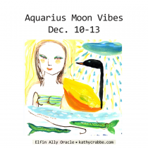 Self Care + Healing Time: Aquarius Moon Vibes Dec. 10-13