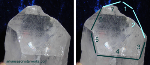 Empathic Channeler quartz crystal - arkansascrystalworks.com