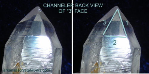 Channeler or Channeling quartz crystal - arkansascrystalworks.com