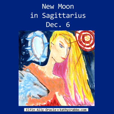 Full Steam Ahead! New Moon in Sagittarius, Dec. 6
